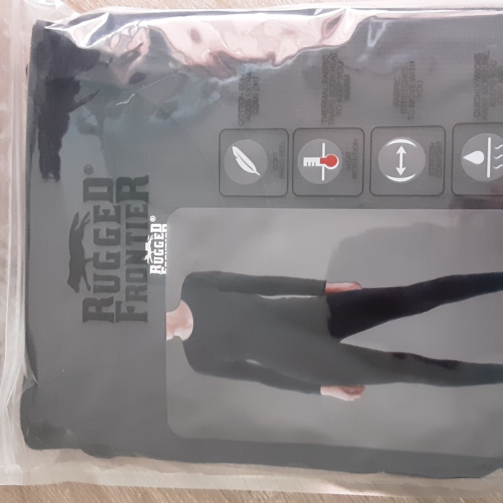 Women's Black Thermal Top